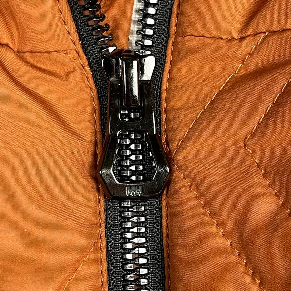 Helly Hansen Canyon Red Orange Quilted Insulator Jacket Size Medium Outdoorsy - Picture 8 of 14